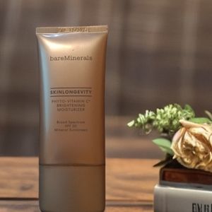 NEW bareMinerals Skinlongevity Brightening Moisturizer Mineral SPF 30, exp 12/24